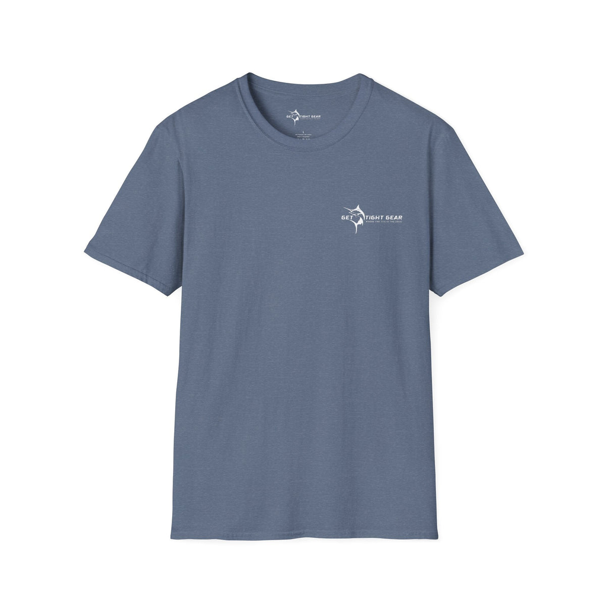 The Tug Is The Drug™ Fishing Enthusiast Unisex Softstyle T-Shirt | Coastal Vibes, Gift for Fishermen, Casual Wear, Outdoor Apparel, Beach Day - Get Tight Gear