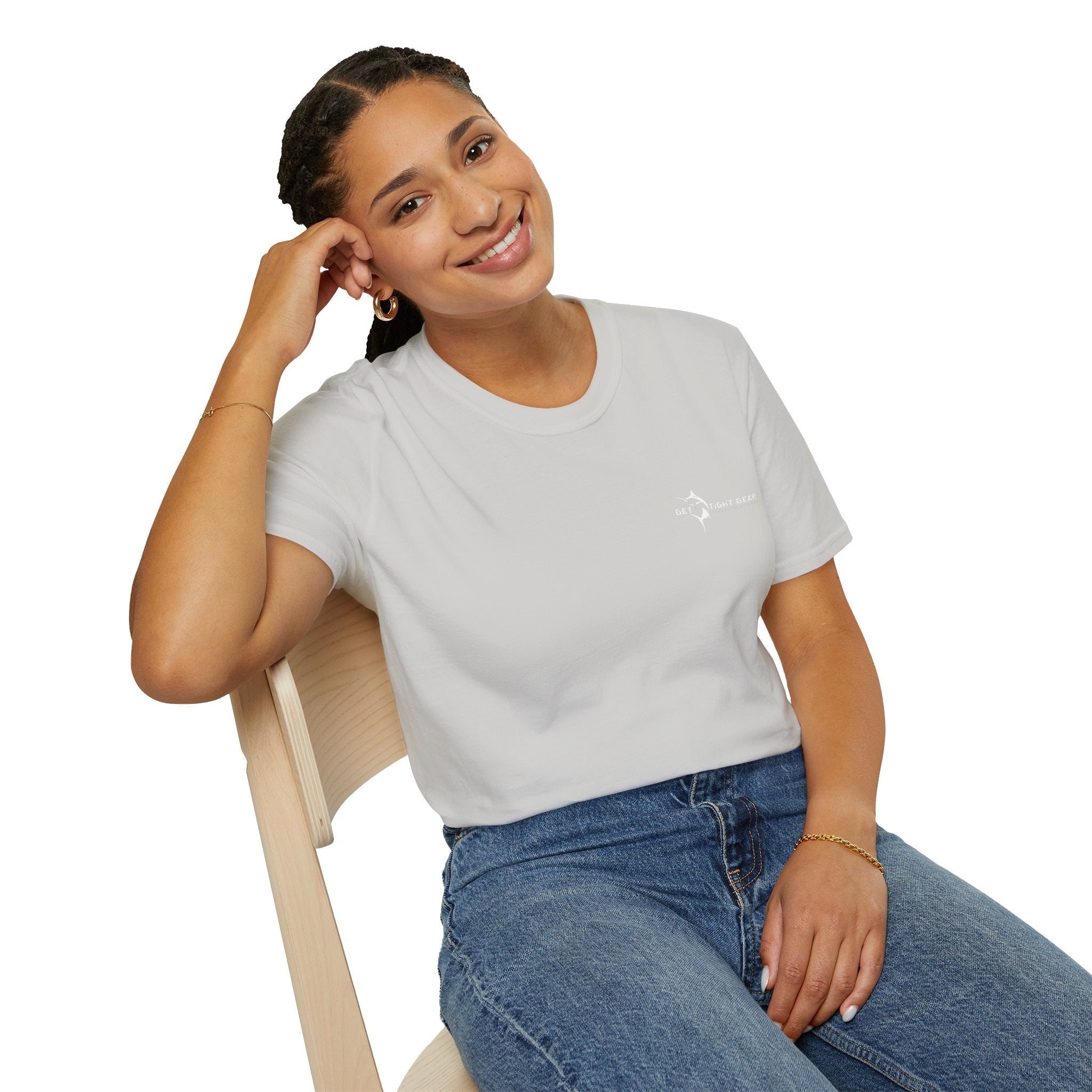 The Tug Is The Drug™ Fishing Enthusiast Unisex Softstyle T-Shirt | Coastal Vibes, Gift for Fishermen, Casual Wear, Outdoor Apparel, Beach Day - Get Tight Gear