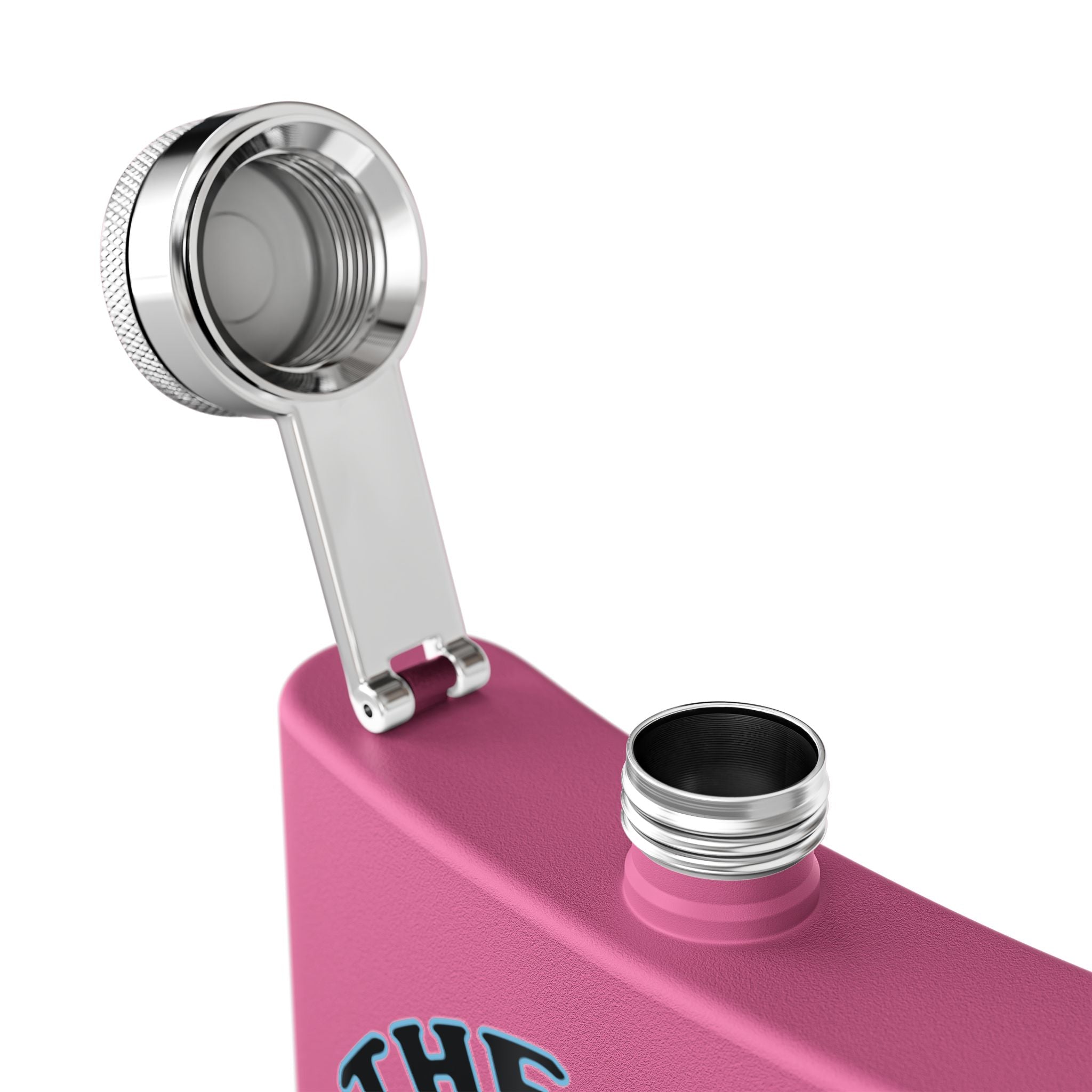 The Tug is the Drug™ Fishing - Themed Stainless Steel Flask - 6oz Outdoor Drinkware - Get Tight Gear