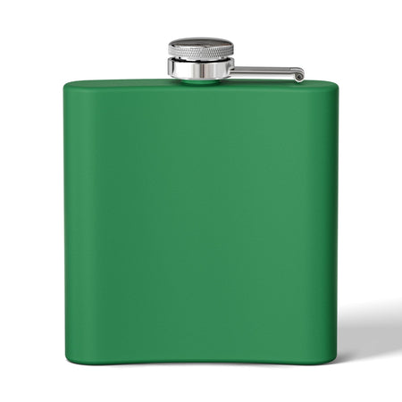 The Tug is the Drug™ Fishing - Themed Stainless Steel Flask - 6oz Outdoor Drinkware - Get Tight Gear