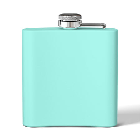 The Tug is the Drug™ Fishing - Themed Stainless Steel Flask - 6oz Outdoor Drinkware - Get Tight Gear