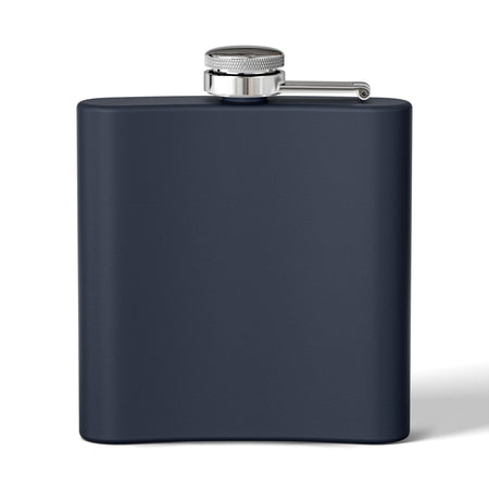 The Tug is the Drug™ Fishing - Themed Stainless Steel Flask - 6oz Outdoor Drinkware - Get Tight Gear