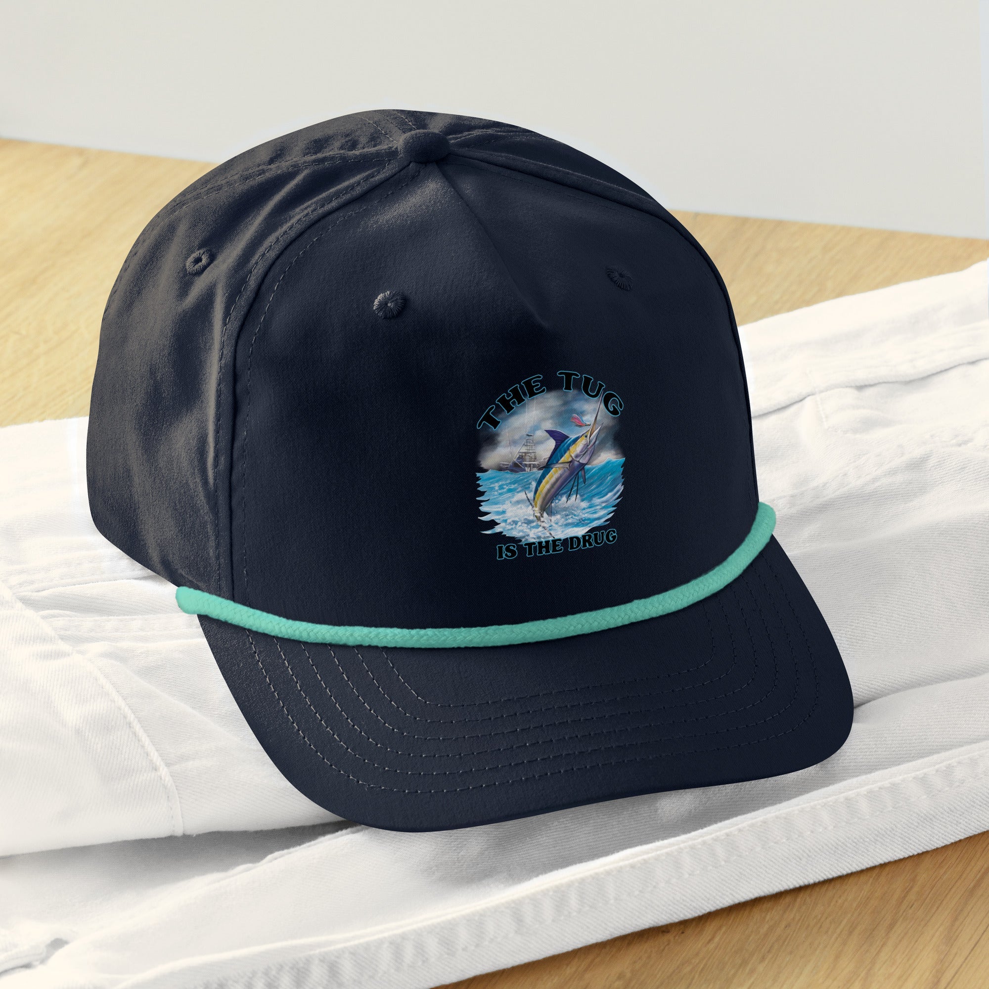 The Tug Is The Drug™ Golf Rope Cap - Get Tight Gear