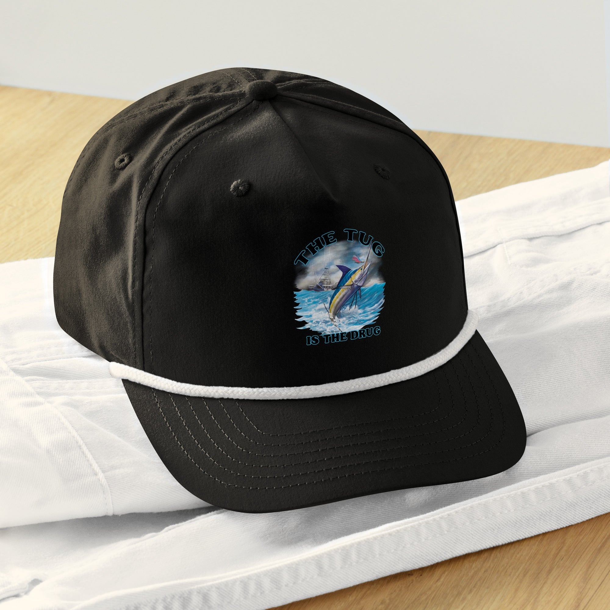 The Tug Is The Drug™ Golf Rope Cap - Get Tight Gear