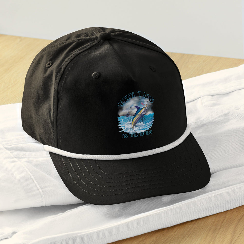 The Tug Is The Drug™ Golf Rope Cap - Get Tight Gear