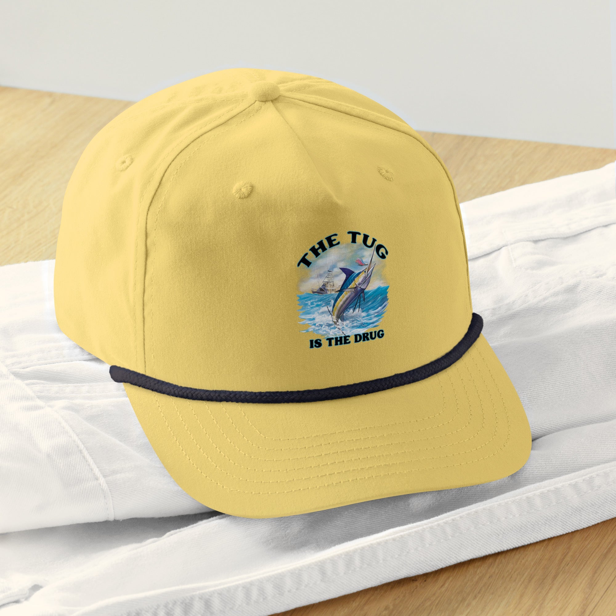 The Tug Is The Drug™ Golf Rope Cap - Get Tight Gear