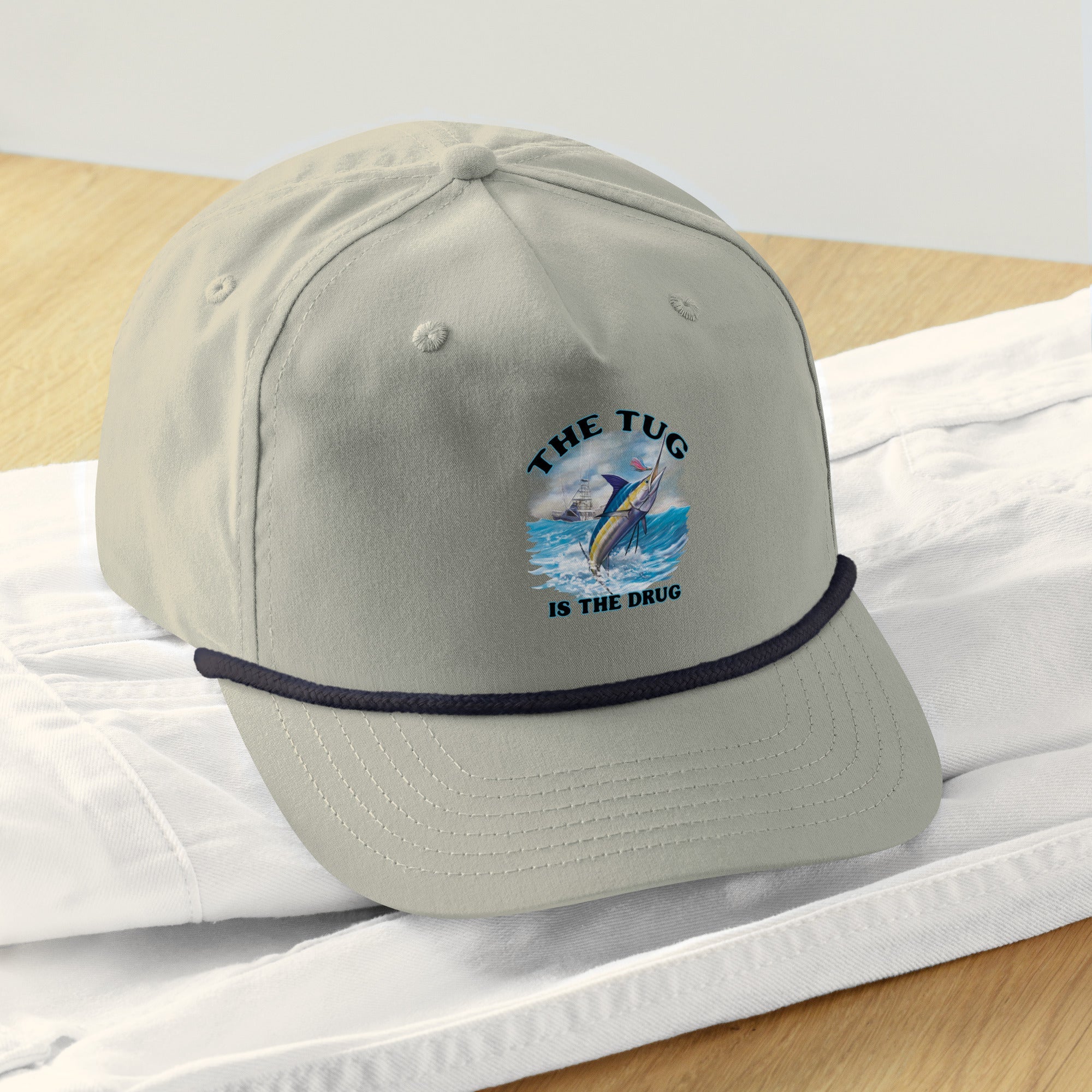 The Tug Is The Drug™ Golf Rope Cap - Get Tight Gear
