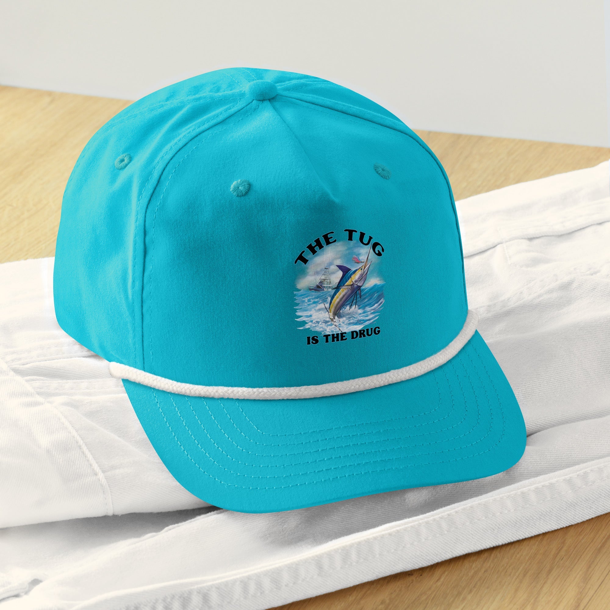 The Tug Is The Drug™ Golf Rope Cap - Get Tight Gear