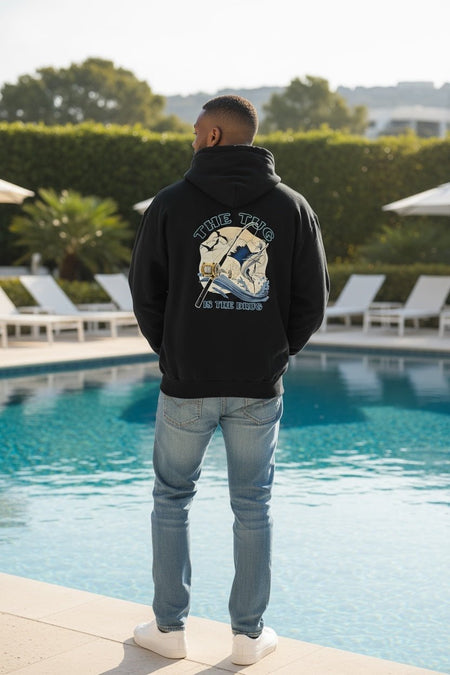 The Tug Is The Drug Hoodie – Navy – Get Tight Gear - Get Tight Gear