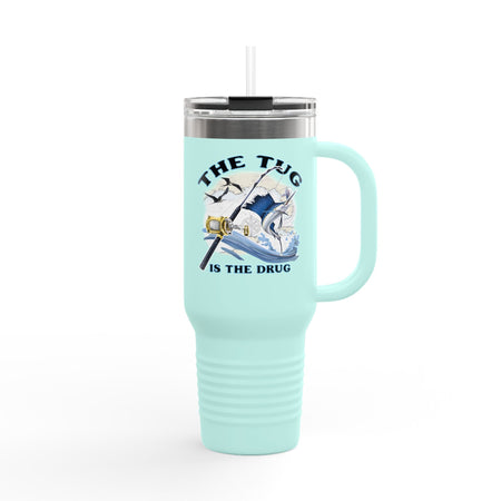 The Tug is the Drug™ Insulated Travel Mug - 40oz - Perfect for Adventure Lovers - Get Tight Gear