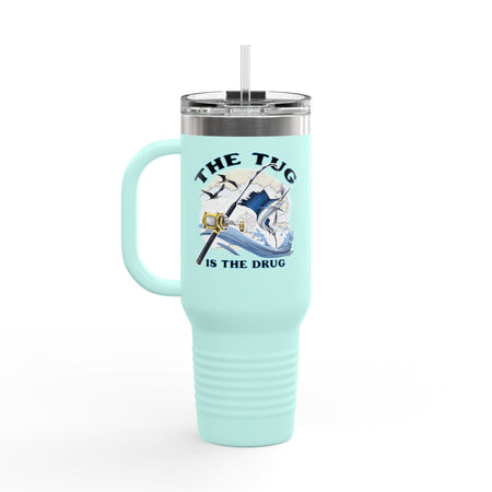 The Tug is the Drug™ Insulated Travel Mug - 40oz - Perfect for Adventure Lovers - Get Tight Gear