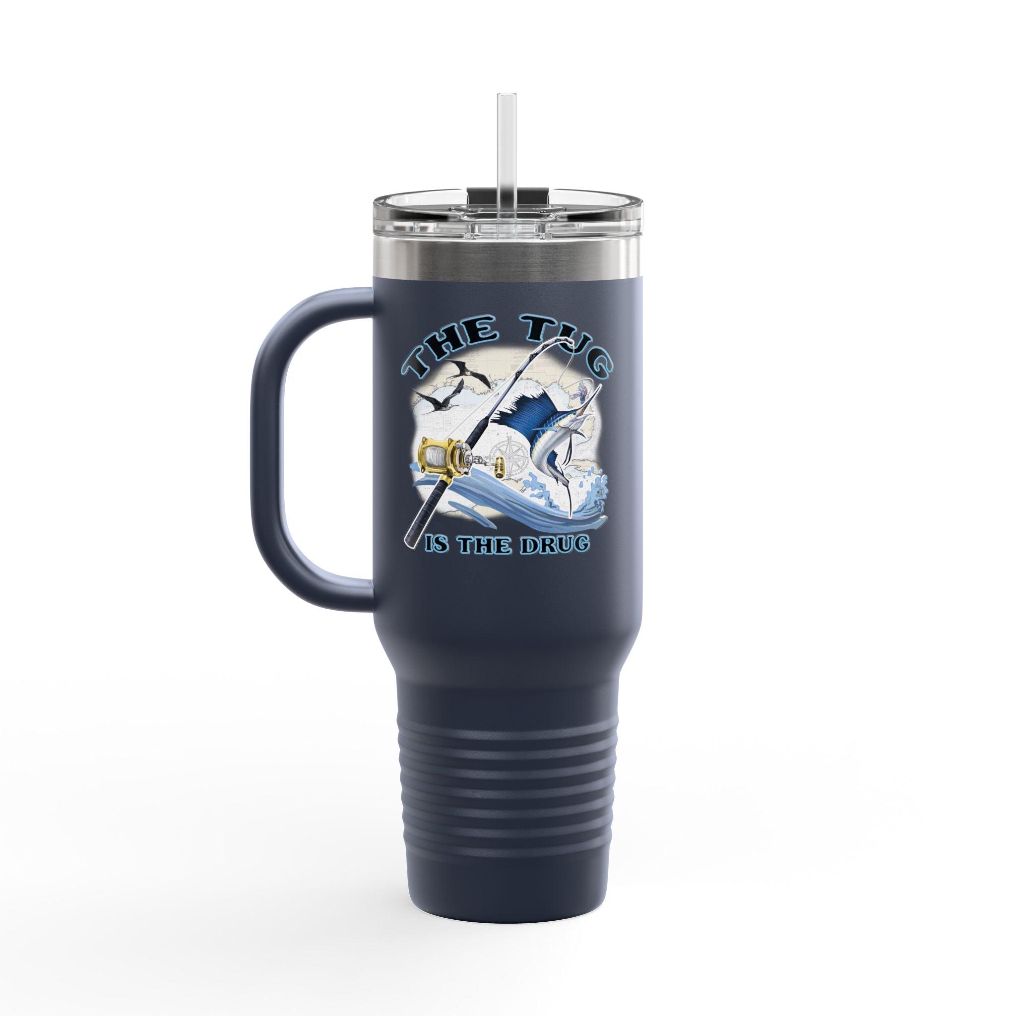The Tug is the Drug™ Insulated Travel Mug - 40oz - Perfect for Adventure Lovers - Get Tight Gear