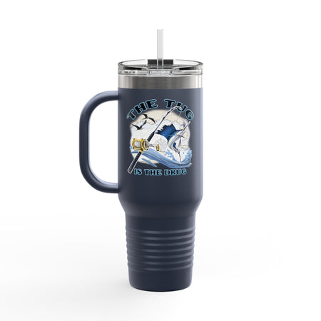 The Tug is the Drug™ Insulated Travel Mug - 40oz - Perfect for Adventure Lovers - Get Tight Gear