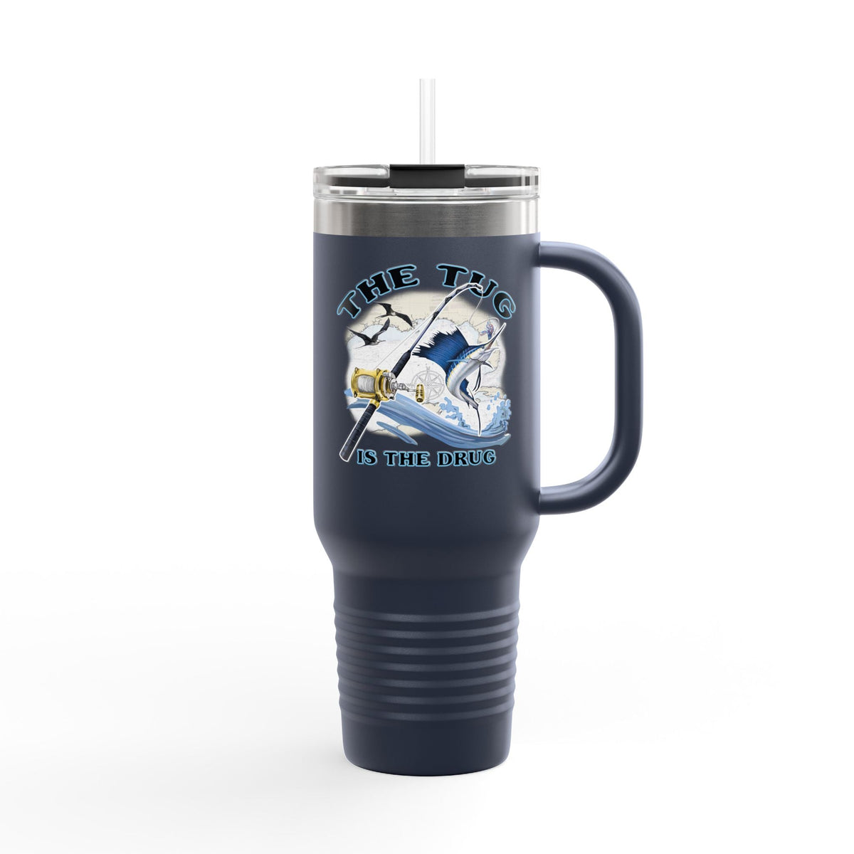 The Tug is the Drug™ Insulated Travel Mug - 40oz - Perfect for Adventure Lovers - Get Tight Gear