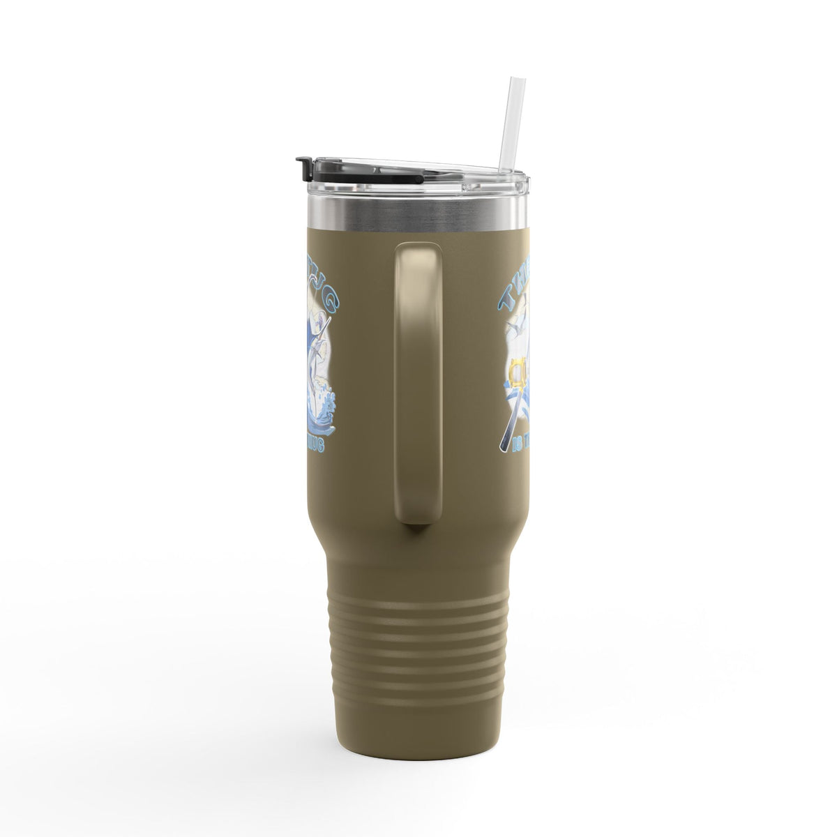 The Tug is the Drug™ Insulated Travel Mug - 40oz - Perfect for Adventure Lovers - Get Tight Gear