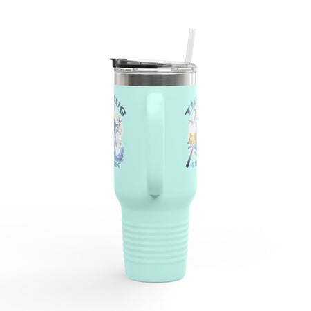The Tug is the Drug™ Insulated Travel Mug - 40oz - Perfect for Adventure Lovers - Get Tight Gear