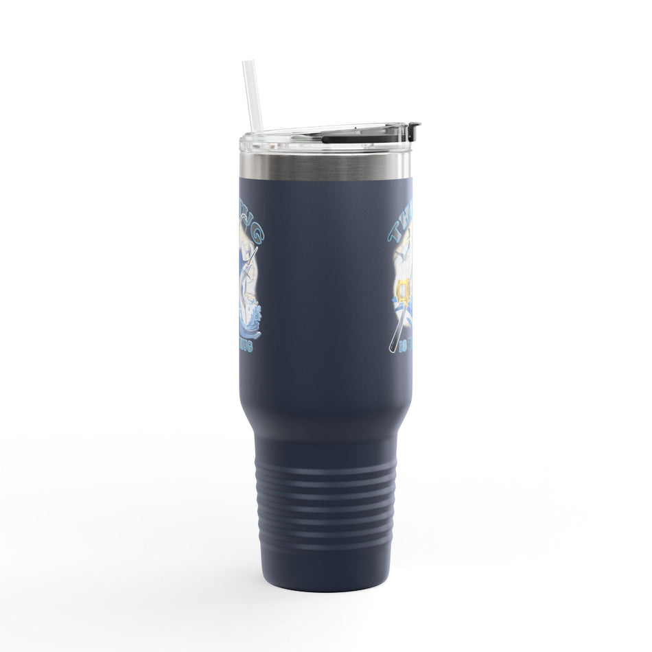 The Tug is the Drug™ Insulated Travel Mug - 40oz - Perfect for Adventure Lovers - Get Tight Gear