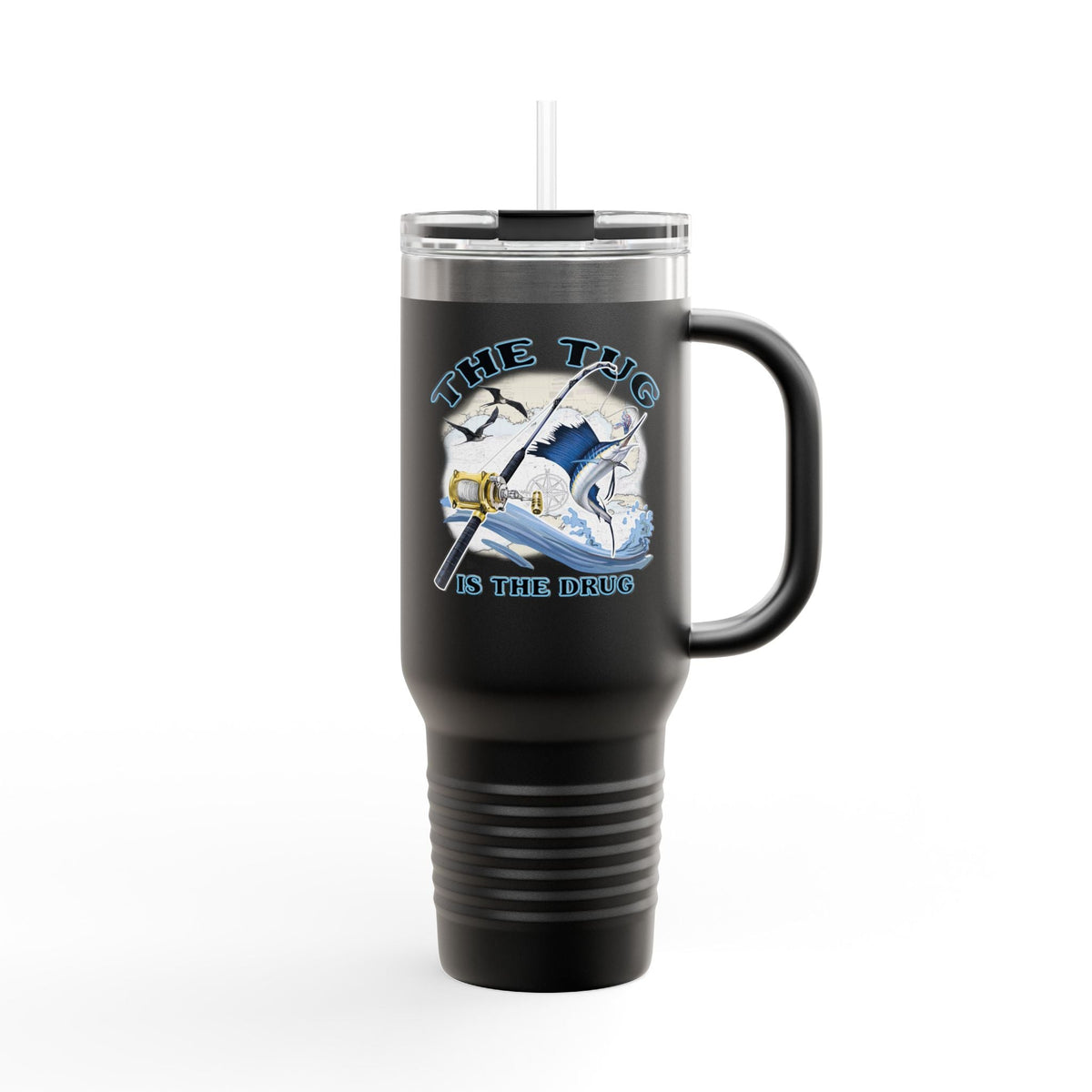 The Tug is the Drug™ Insulated Travel Mug - 40oz - Perfect for Adventure Lovers - Get Tight Gear