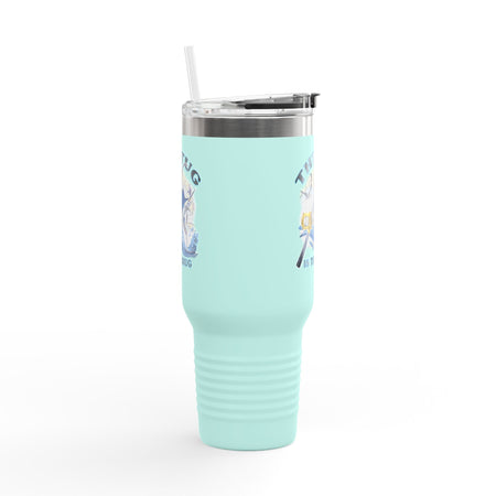 The Tug is the Drug™ Insulated Travel Mug - 40oz - Perfect for Adventure Lovers - Get Tight Gear