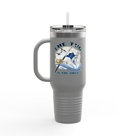 The Tug is the Drug™ Insulated Travel Mug - 40oz - Perfect for Adventure Lovers - Get Tight Gear