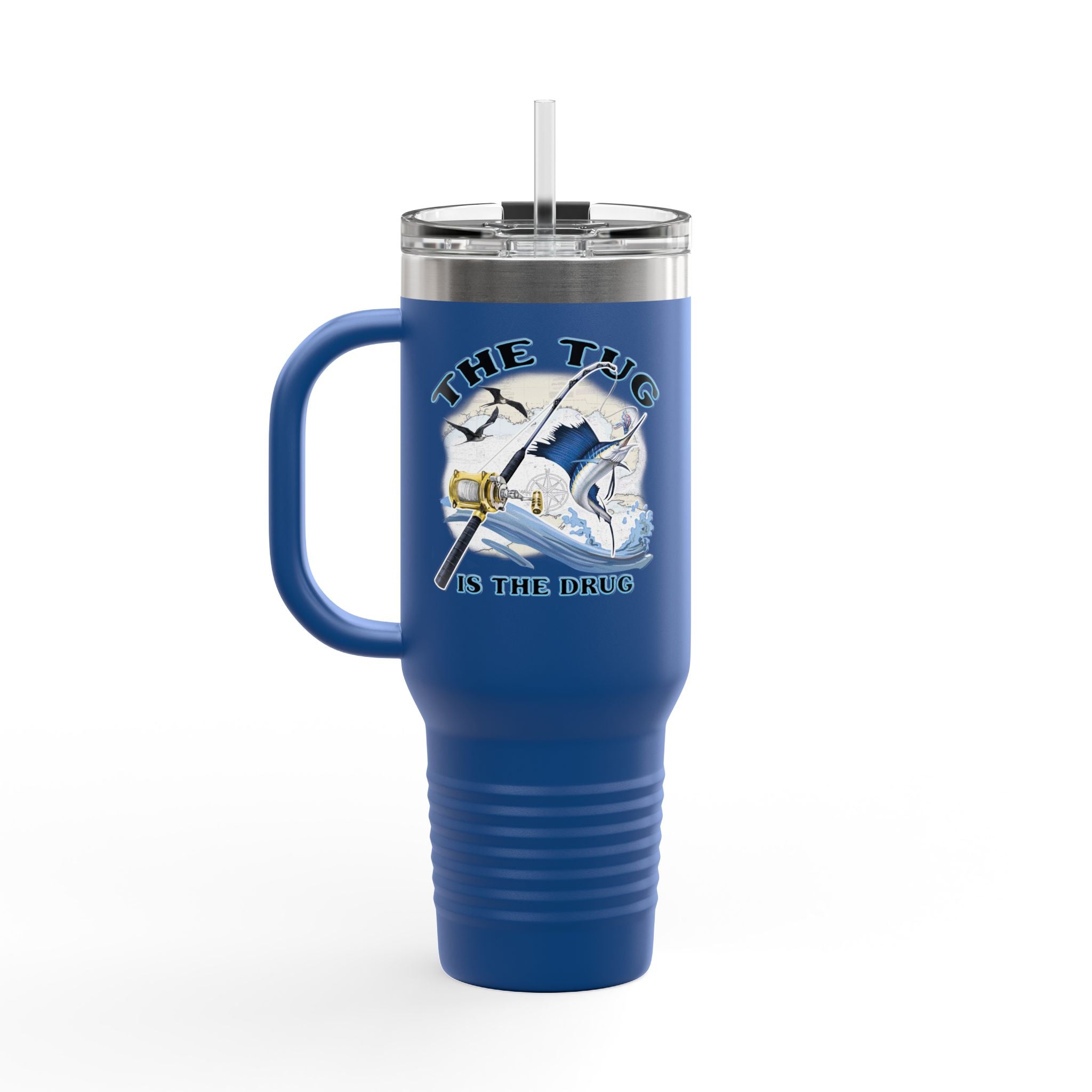 The Tug is the Drug™ Insulated Travel Mug - 40oz - Perfect for Adventure Lovers - Get Tight Gear
