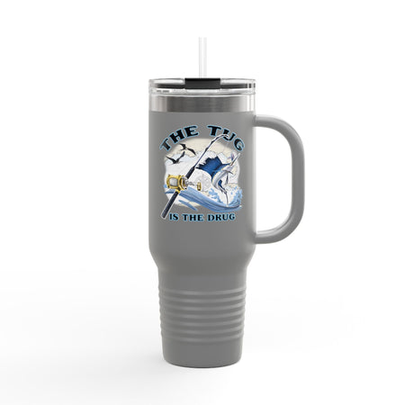 The Tug is the Drug™ Insulated Travel Mug - 40oz - Perfect for Adventure Lovers - Get Tight Gear