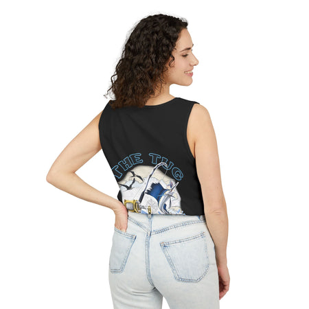 The Tug is the Drug™ Unisex Garment - Dyed Tank Top - Fishing Tank - Get Tight Gear