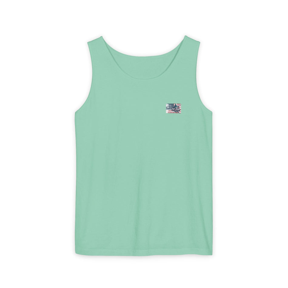 The Tug is the Drug™ Unisex Garment - Dyed Tank Top - Fishing Tank - Get Tight Gear