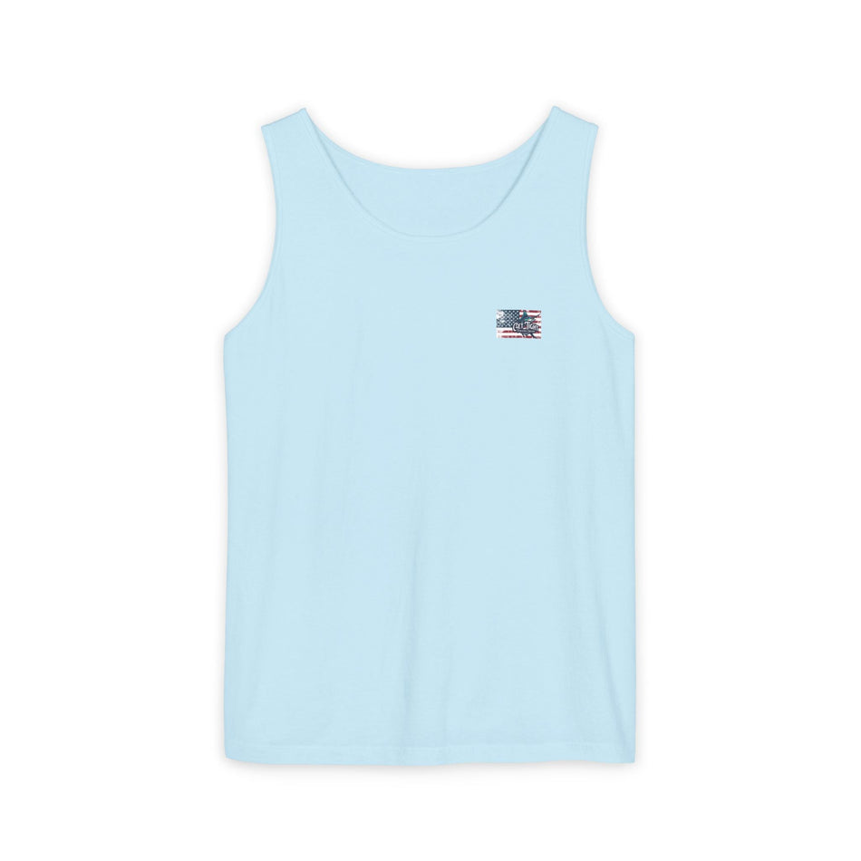 The Tug is the Drug™ Unisex Garment - Dyed Tank Top - Fishing Tank - Get Tight Gear