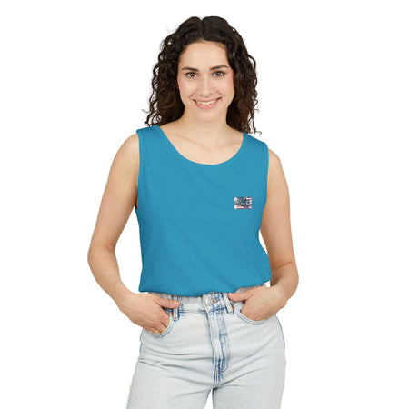 The Tug is the Drug™ Unisex Garment - Dyed Tank Top - Fishing Tank - Get Tight Gear