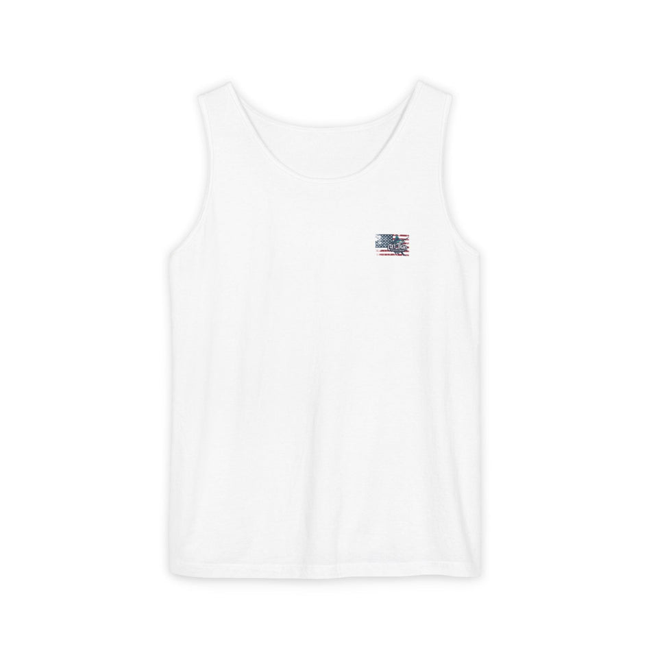 The Tug is the Drug™ Unisex Garment - Dyed Tank Top - Fishing Tank - Get Tight Gear