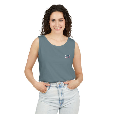 The Tug is the Drug™ Unisex Garment - Dyed Tank Top - Fishing Tank - Get Tight Gear