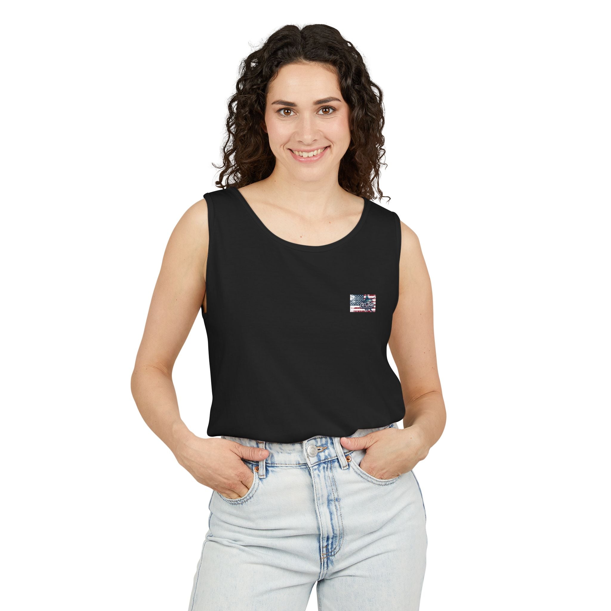 The Tug is the Drug™ Unisex Garment - Dyed Tank Top - Fishing Tank - Get Tight Gear