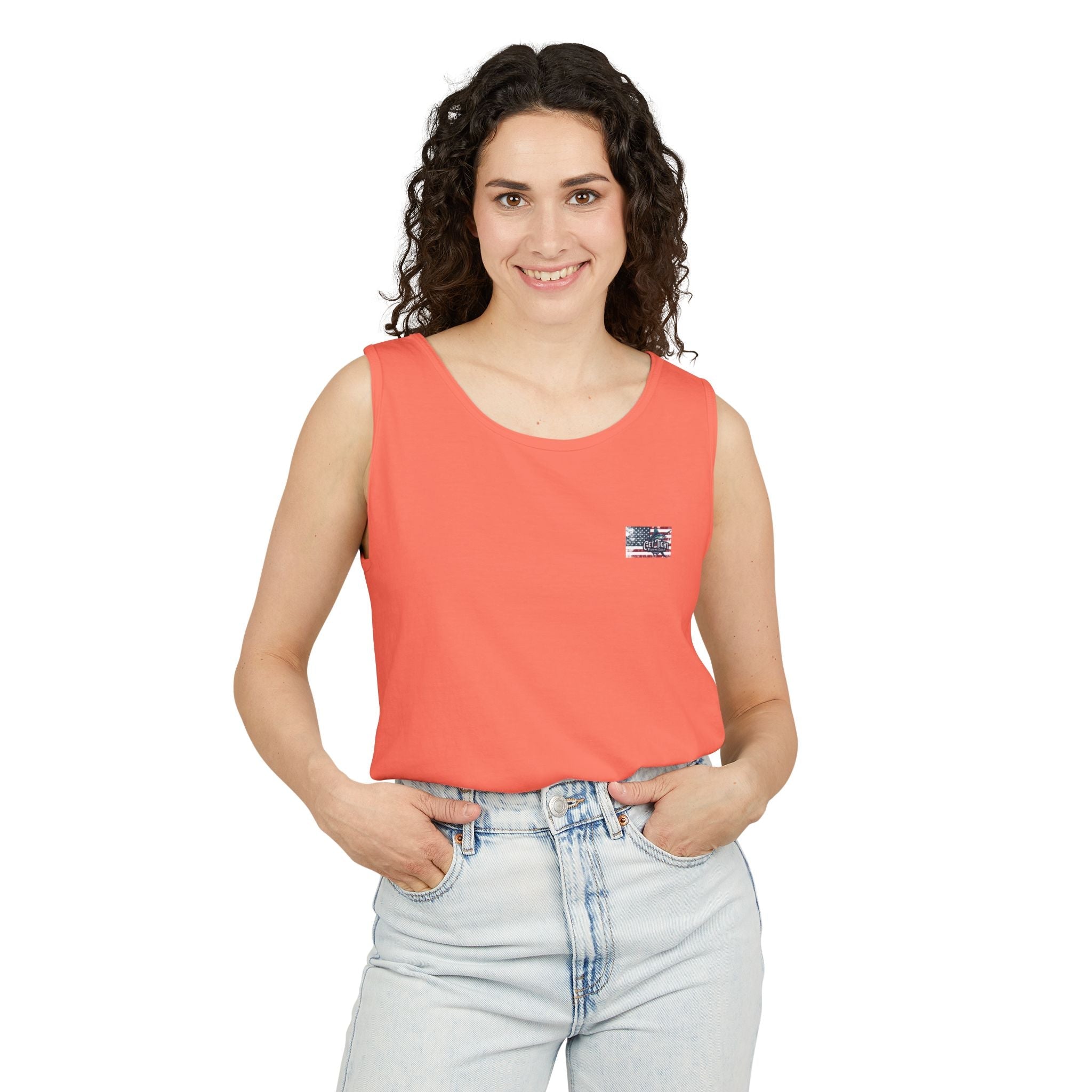 The Tug is the Drug™ Unisex Garment - Dyed Tank Top - Fishing Tank - Get Tight Gear