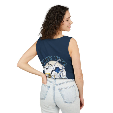 The Tug is the Drug™ Unisex Garment - Dyed Tank Top - Fishing Tank - Get Tight Gear