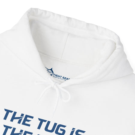The Tug Is The Drug Unisex Heavy Blend™ Hooded Sweatshirt - Get Tight Gear