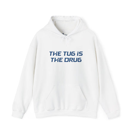 The Tug Is The Drug Unisex Heavy Blend™ Hooded Sweatshirt - Get Tight Gear