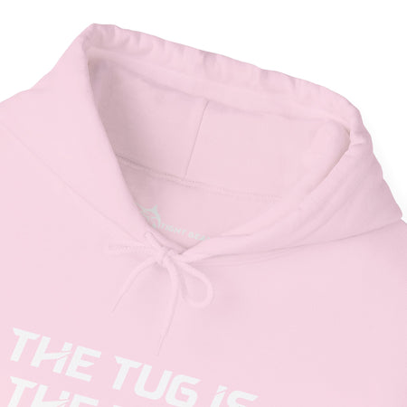 The Tug Is The Drug Unisex Heavy Blend™ Hooded Sweatshirt - Get Tight Gear