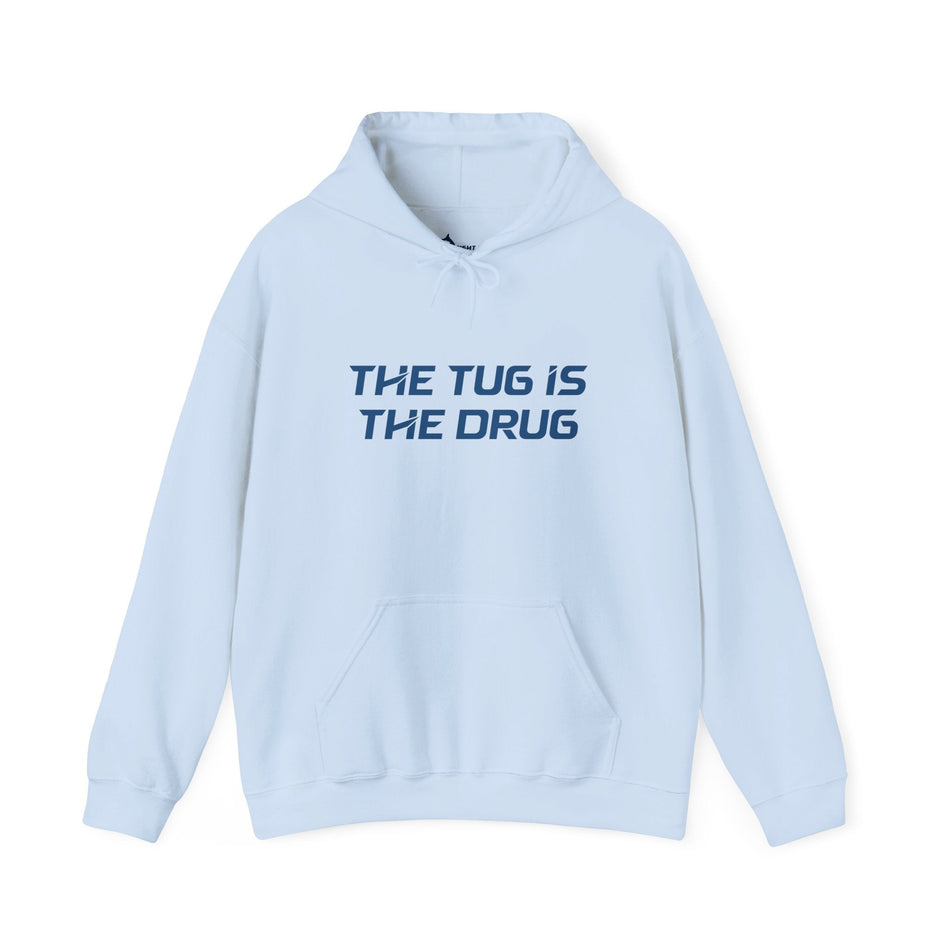 The Tug Is The Drug Unisex Heavy Blend™ Hooded Sweatshirt - Get Tight Gear