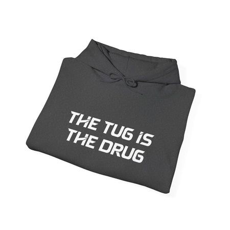 The Tug Is The Drug Unisex Heavy Blend™ Hooded Sweatshirt - Get Tight Gear