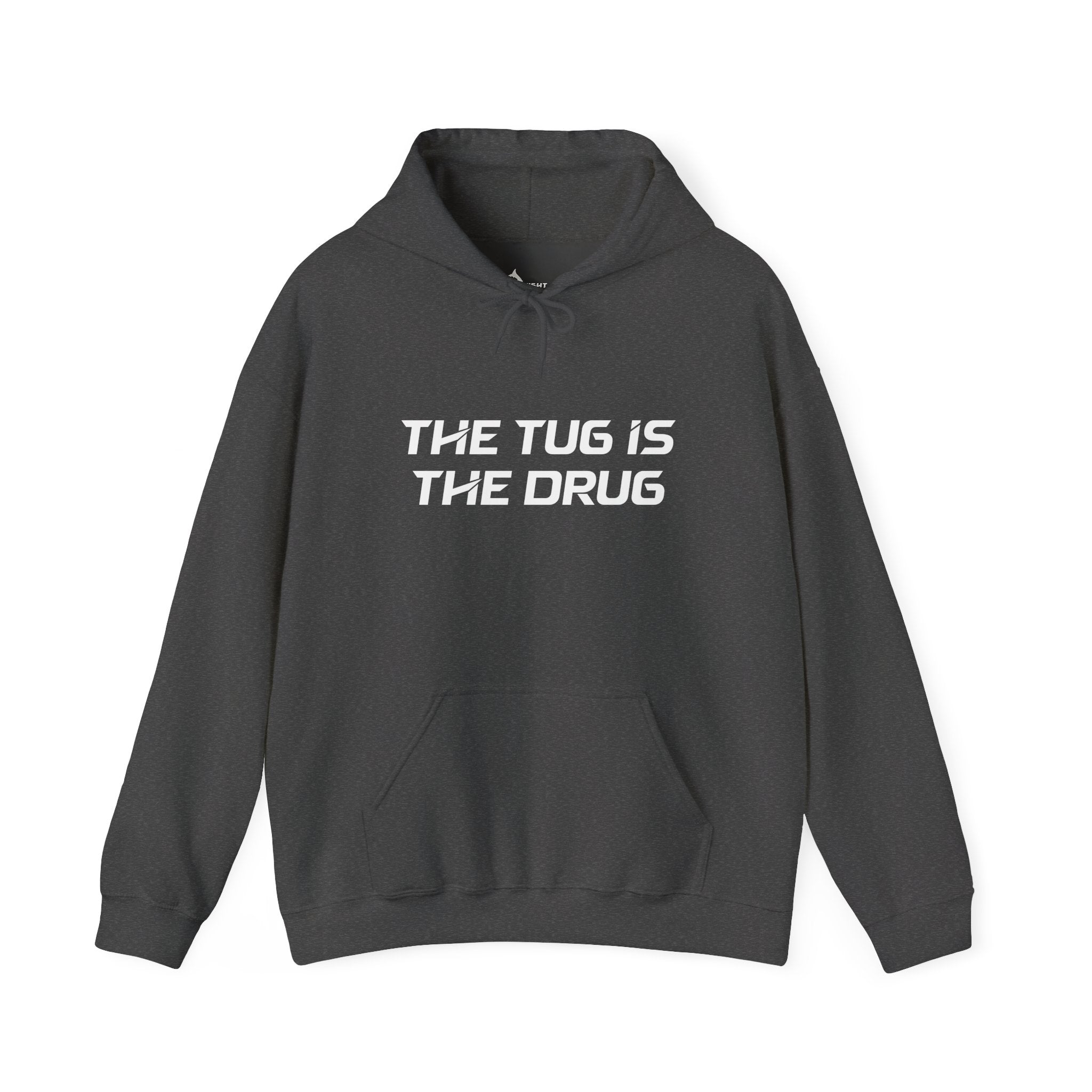 The Tug Is The Drug Unisex Heavy Blend™ Hooded Sweatshirt - Get Tight Gear