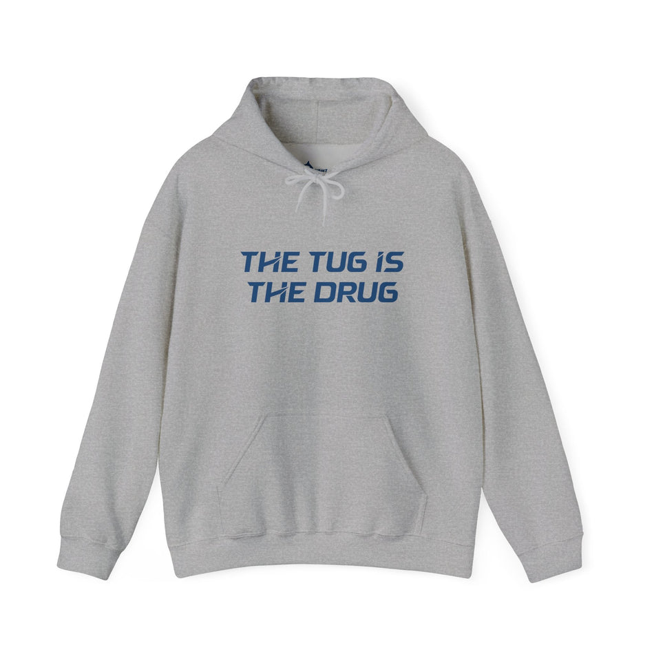 The Tug Is The Drug Unisex Heavy Blend™ Hooded Sweatshirt - Get Tight Gear