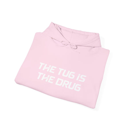 The Tug Is The Drug Unisex Heavy Blend™ Hooded Sweatshirt - Get Tight Gear