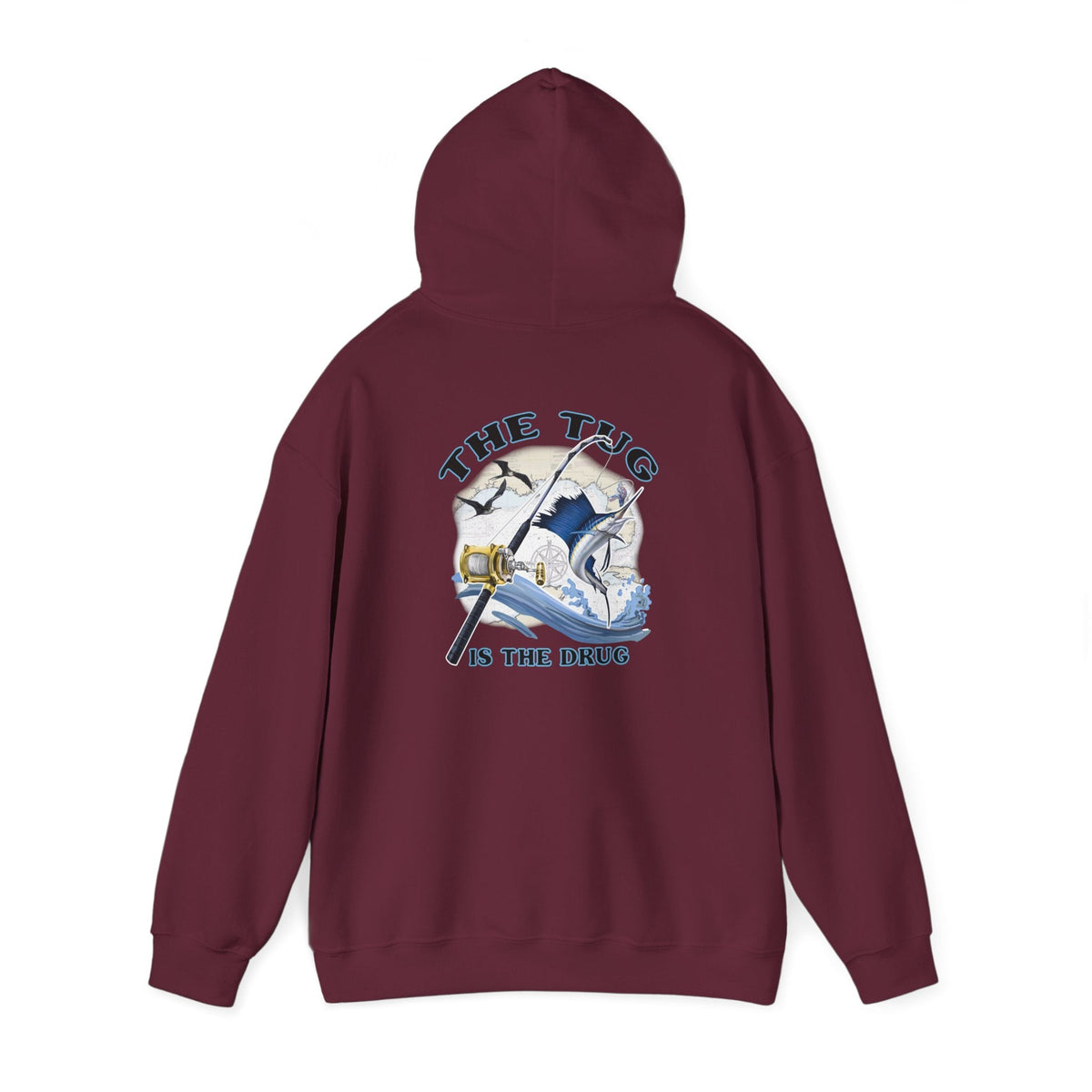 The Tug Is The Drug™ Unisex Heavy Blend™ Hoodie - Get Tight Gear