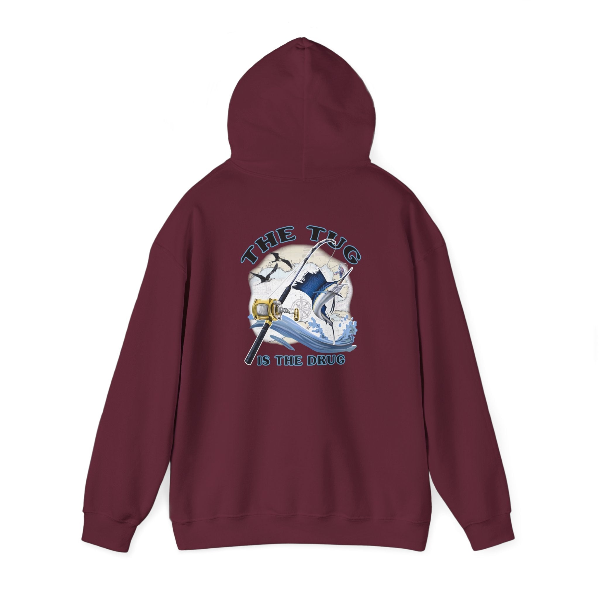 The Tug Is The Drug™ Unisex Heavy Blend™ Hoodie - Get Tight Gear