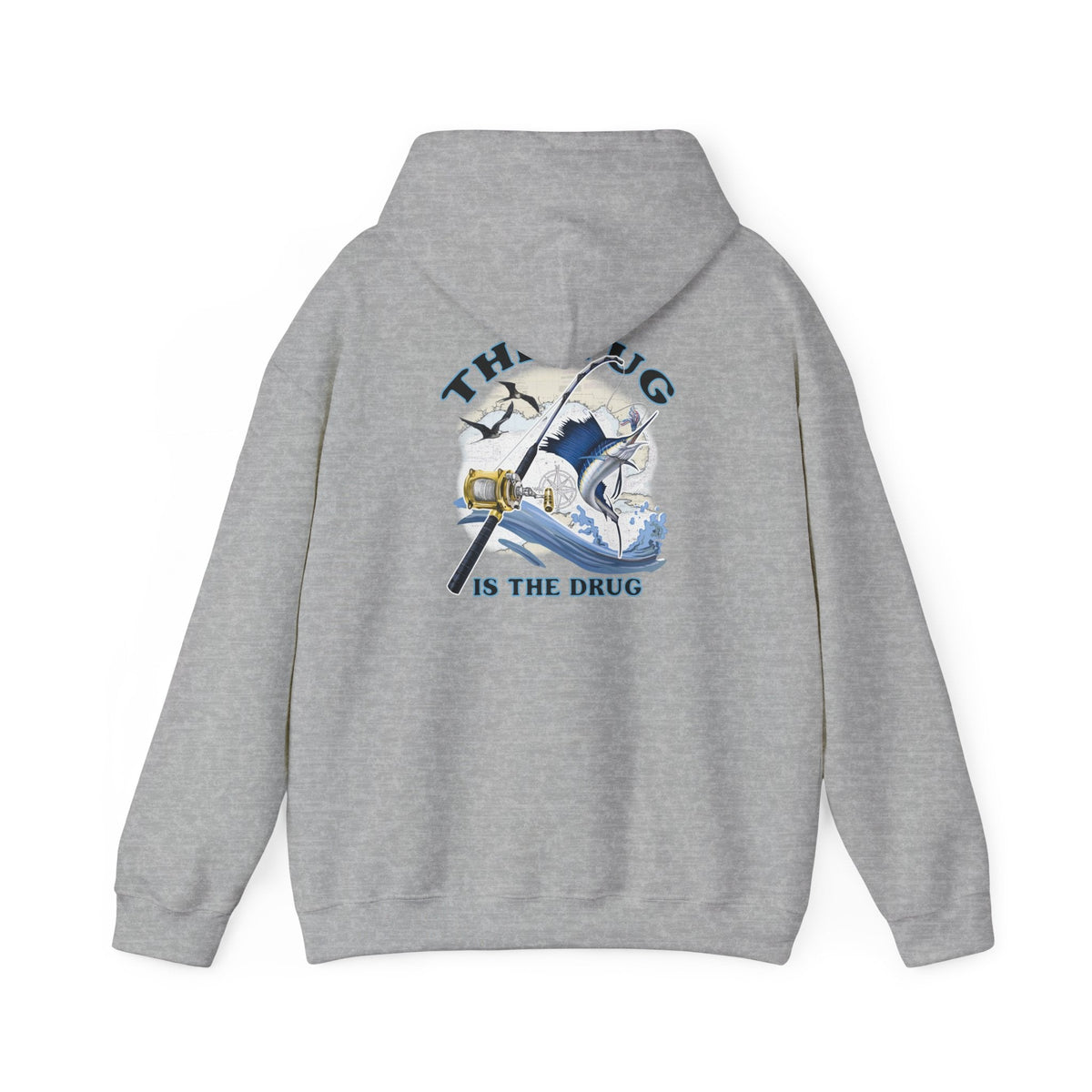 The Tug Is The Drug™ Unisex Heavy Blend™ Hoodie - Get Tight Gear