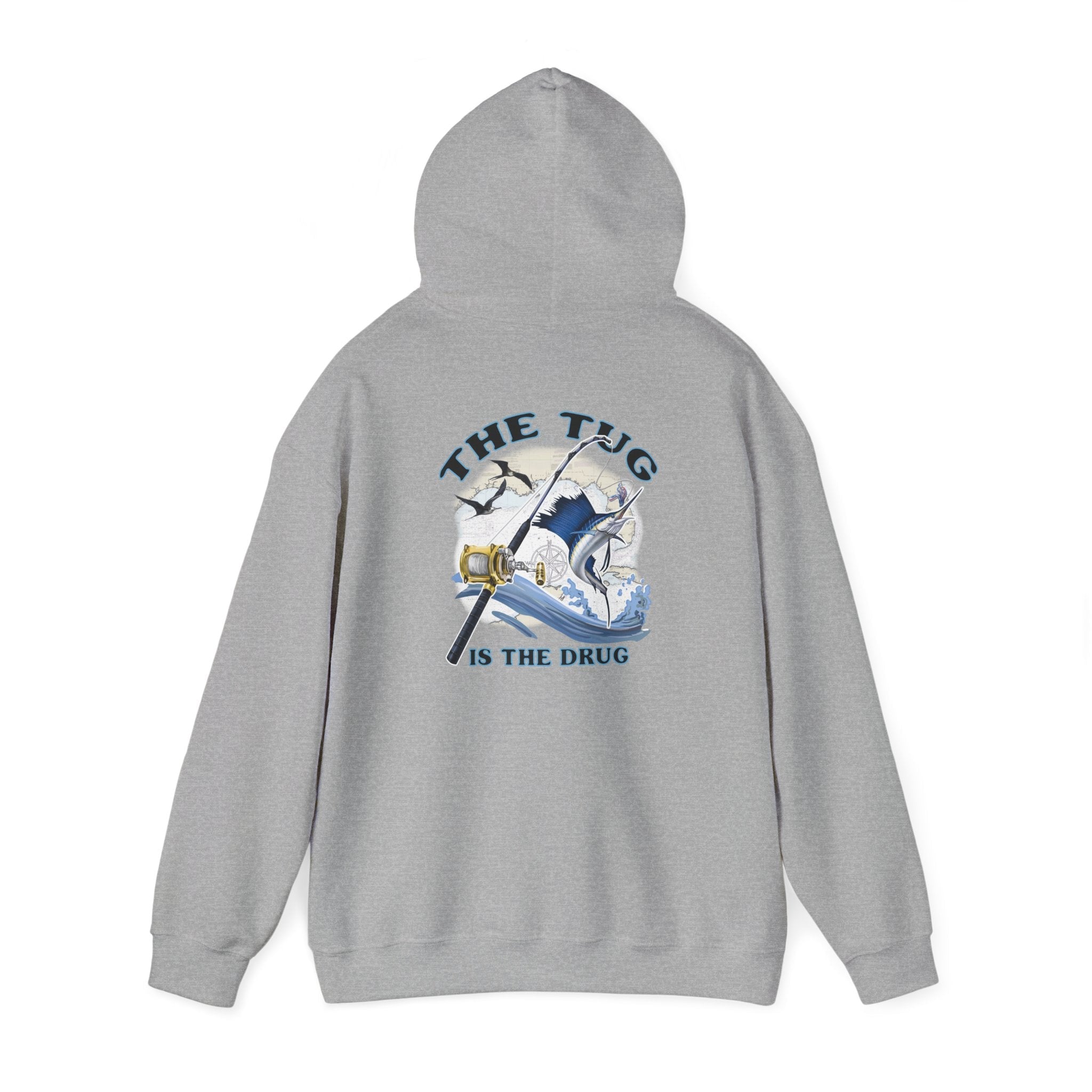 The Tug Is The Drug™ Unisex Heavy Blend™ Hoodie - Get Tight Gear