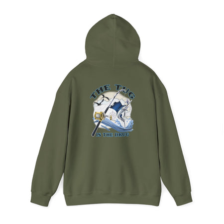 The Tug Is The Drug™ Unisex Heavy Blend™ Hoodie - Get Tight Gear