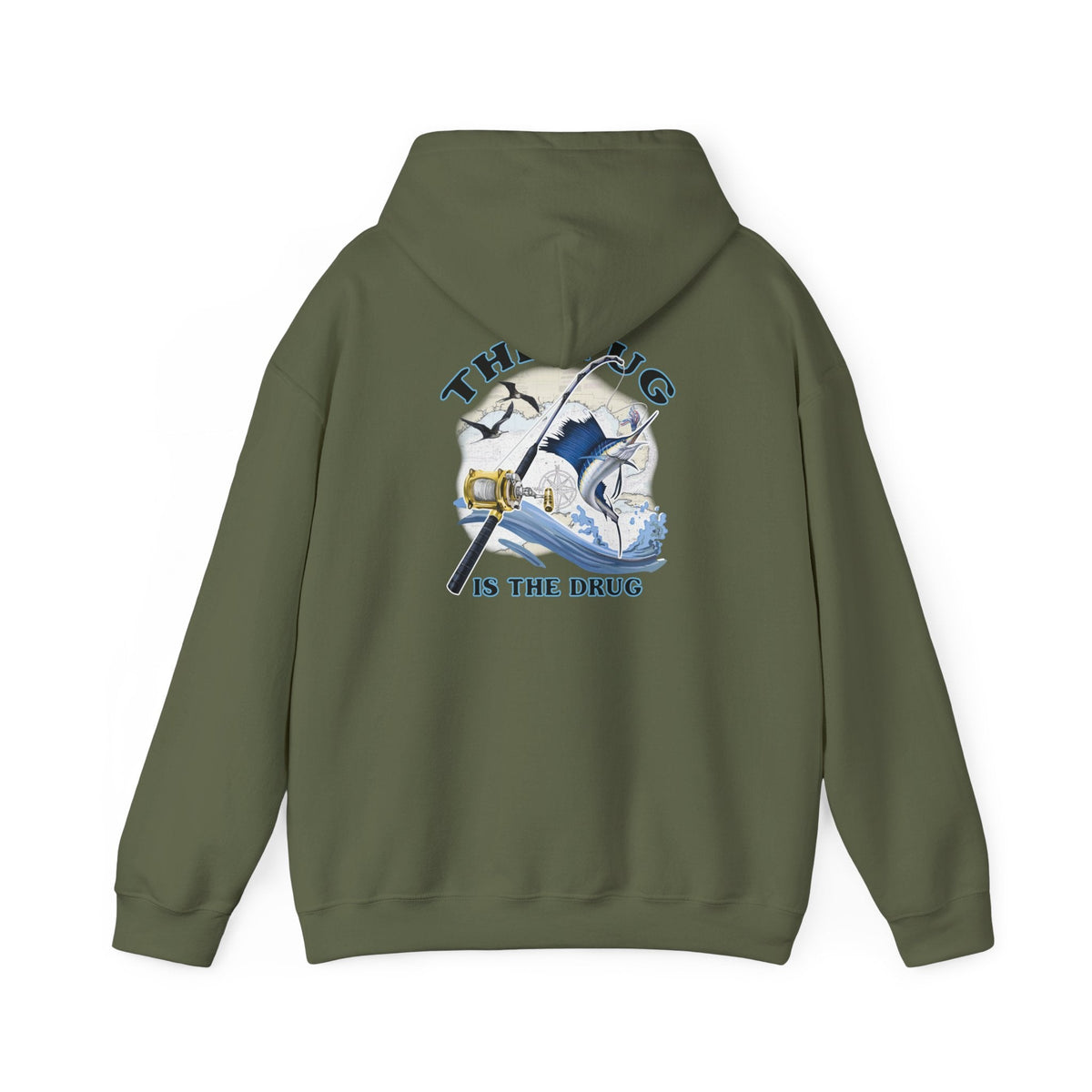The Tug Is The Drug™ Unisex Heavy Blend™ Hoodie - Get Tight Gear
