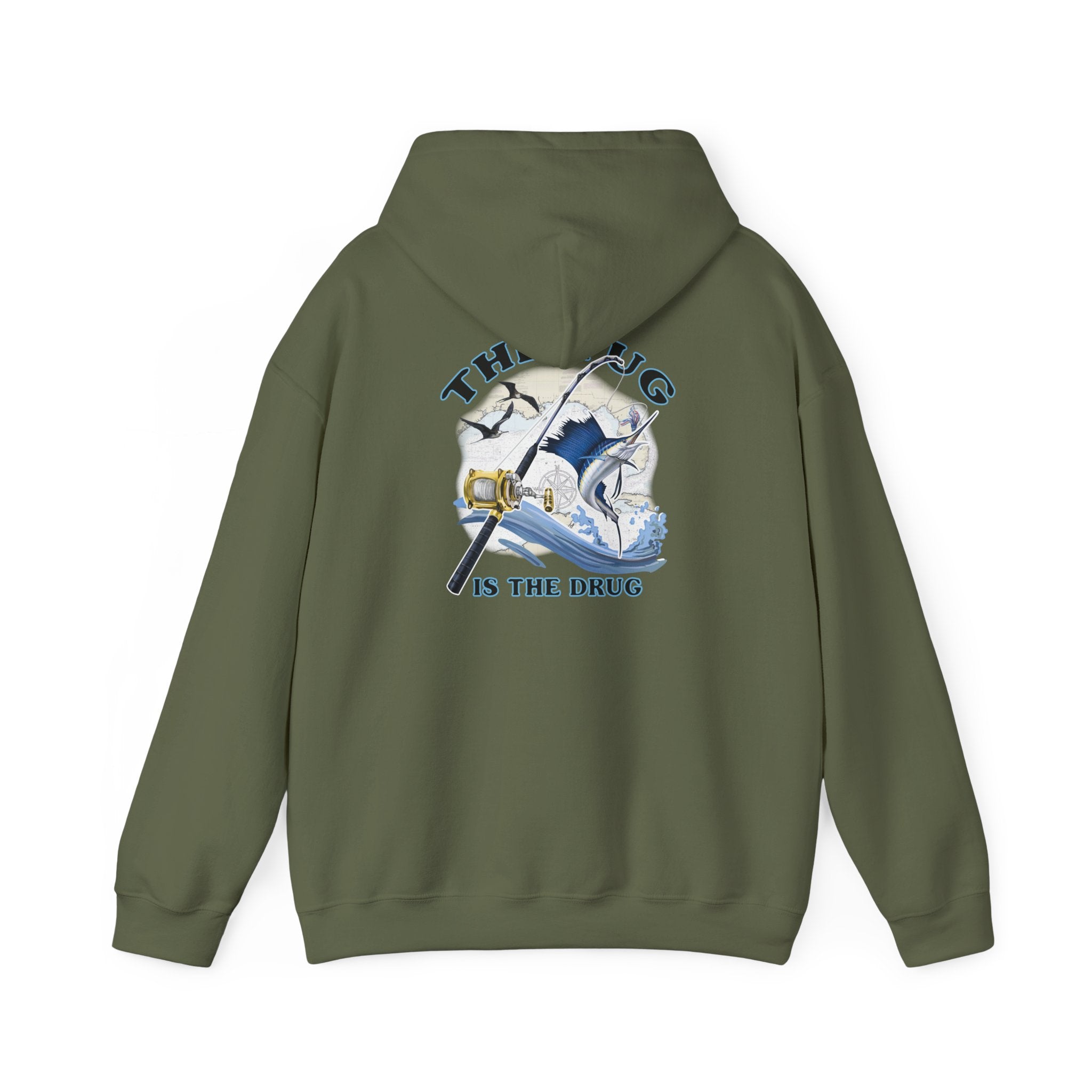The Tug Is The Drug™ Unisex Heavy Blend™ Hoodie - Get Tight Gear